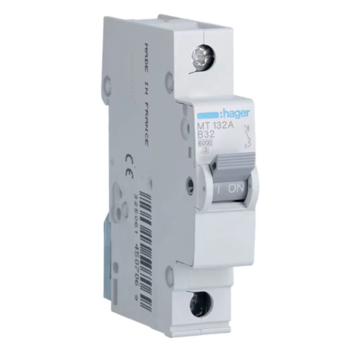 Hager B curve 32A 1P MCB (6KA) | 家居匯